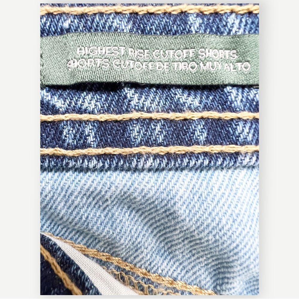 Wild Fable High Rise Patchwork 2 Inch Denim Cutoff Jean Shorts. 0. 25. - Picture 11 of 13